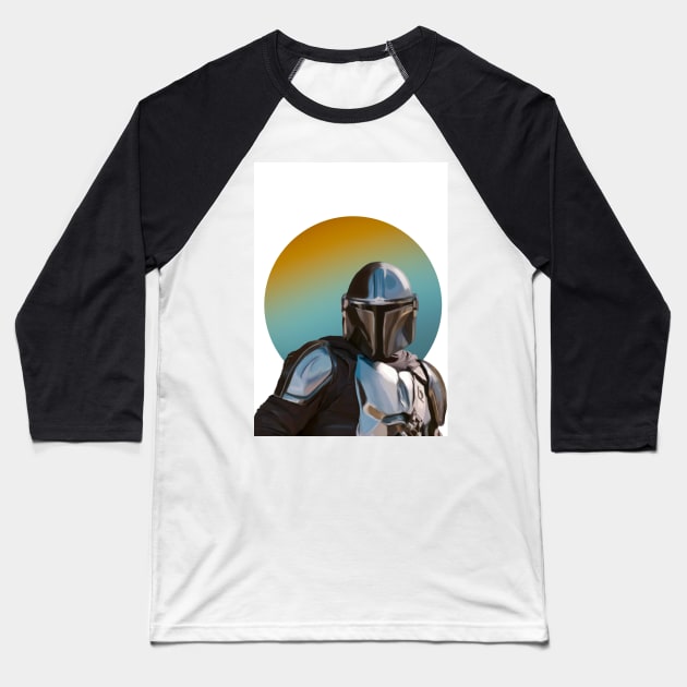 The Mandalorian Baseball T-Shirt by malw.illiams